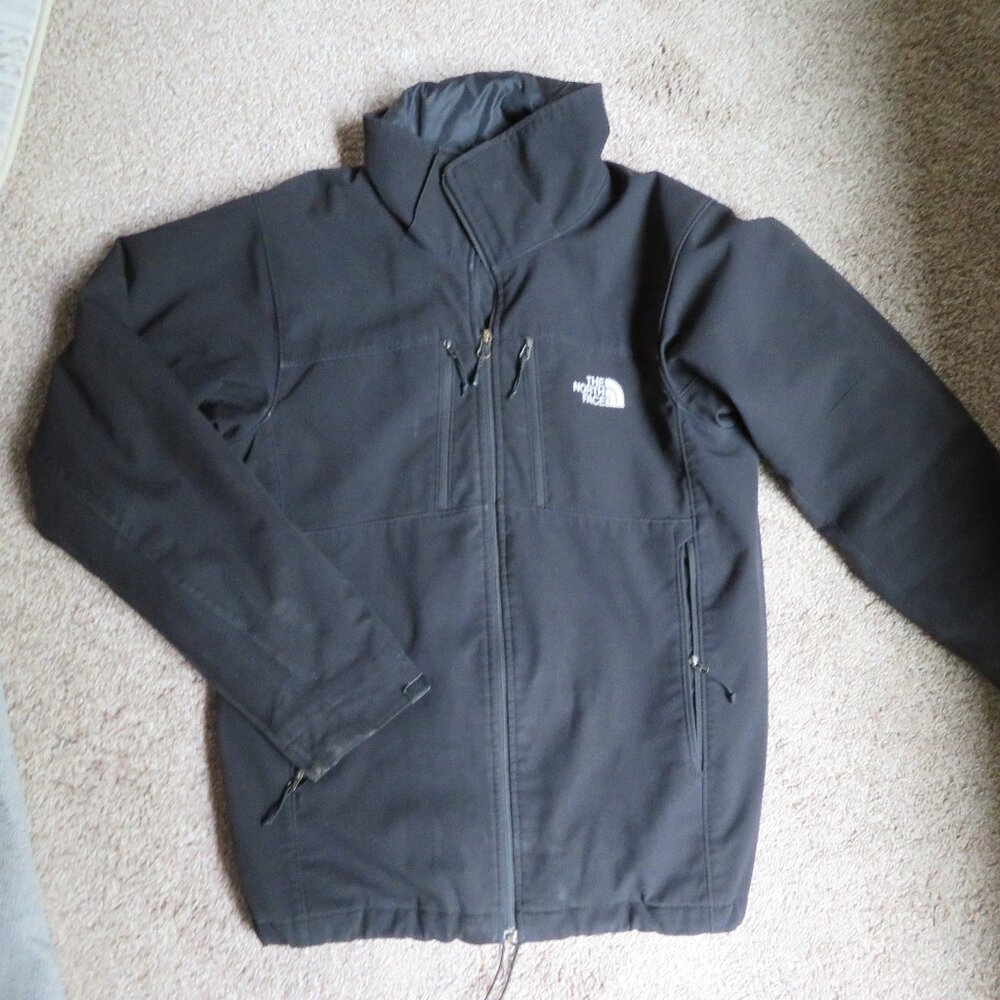 Black The North Face Men's Zip Up Jacket size small
